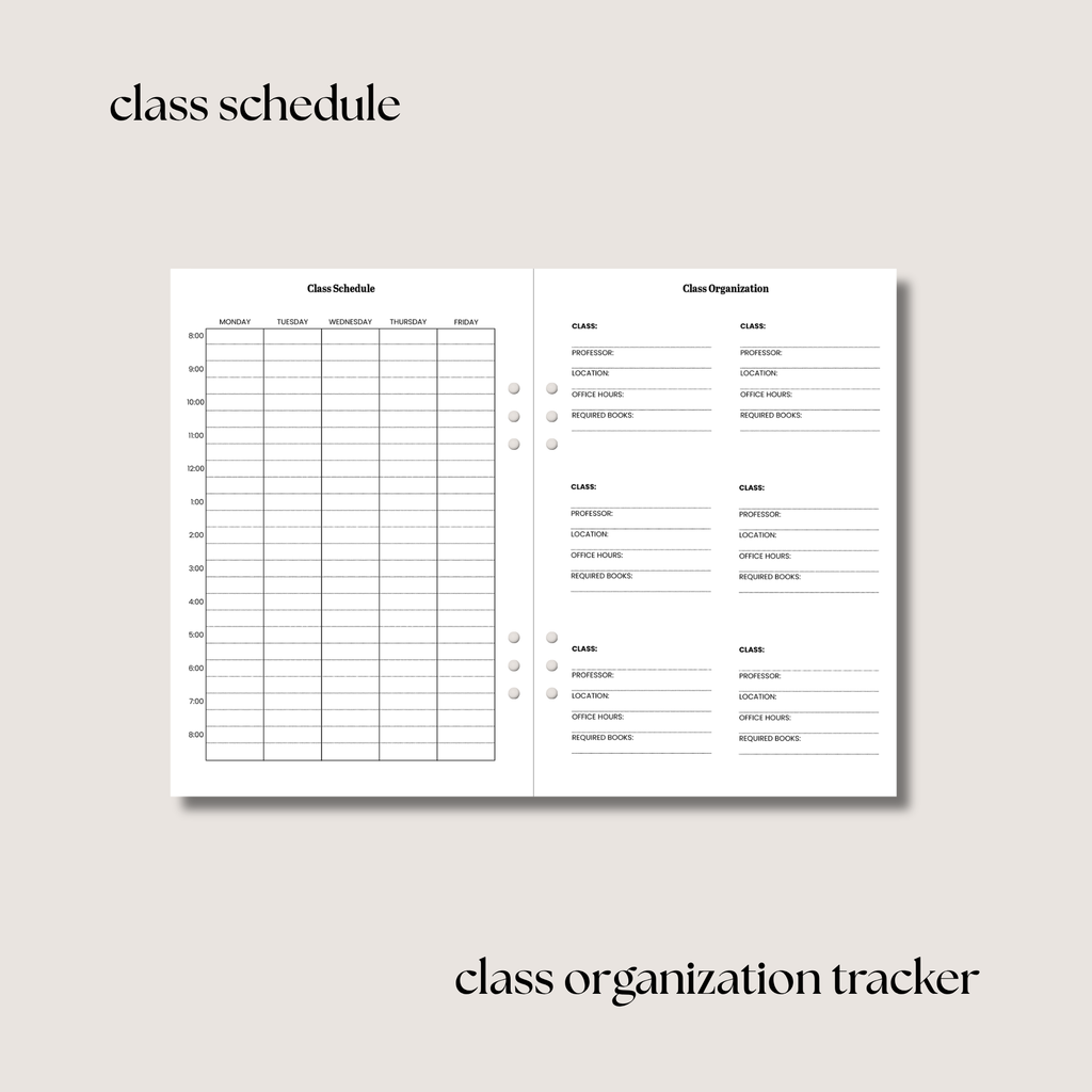 The Semester Reset Bundle