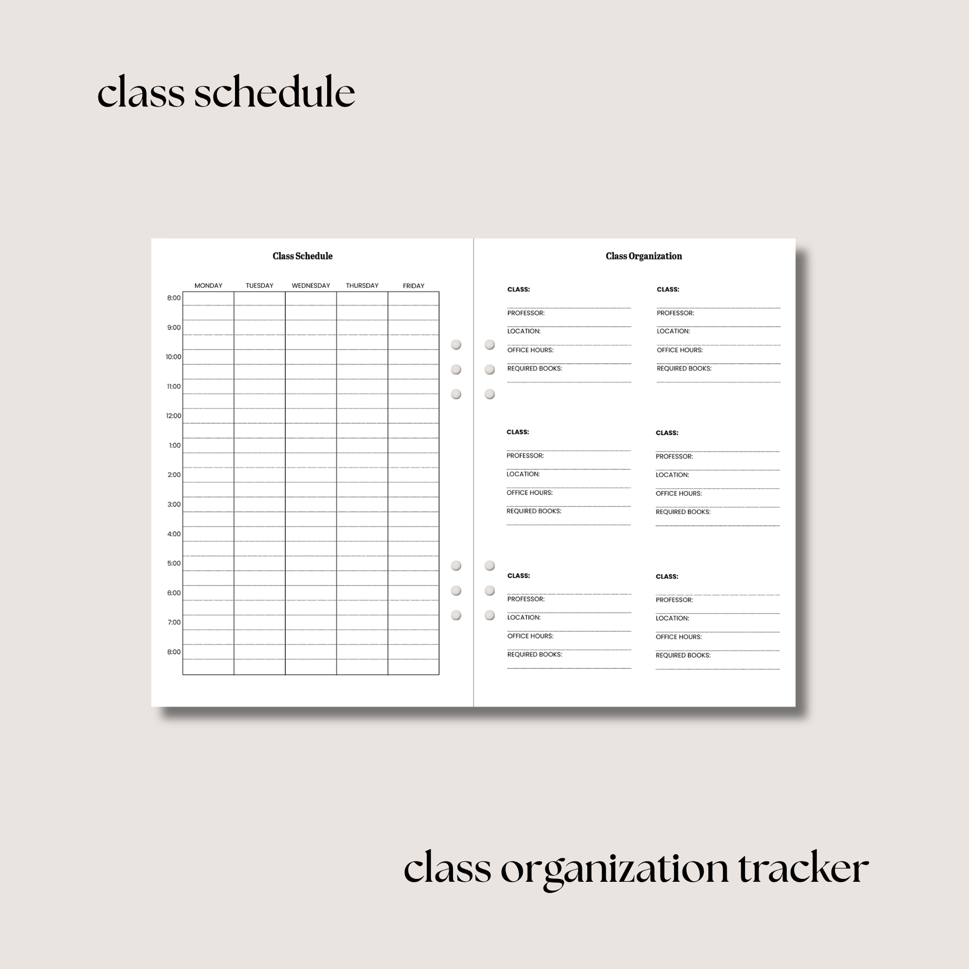 The Semester Reset Bundle