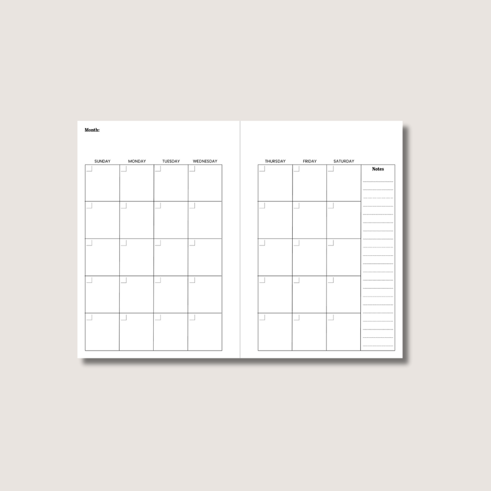 Weekly Academic Planner