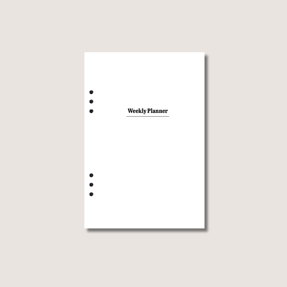 Weekly Planner